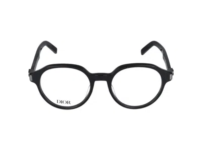 Dior Man Eyeglasses In Black