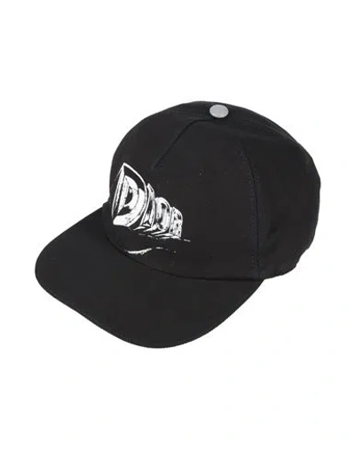 Dior Man Hat Black Size M Cotton