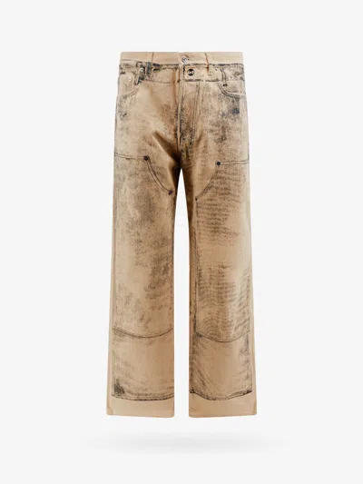 Dior Man Heritage Man Beige Pants In Cream