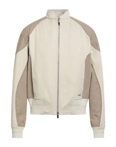 Dior Man Jacket Beige Size 40 Cotton In Animal Print