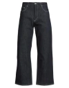 Dior Man Jeans Blue Size 33 Cotton In Black