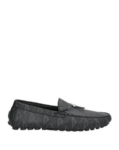 Dior Man Loafers Midnight Blue Size 9 Leather In Multi