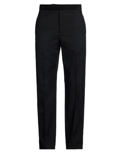 Dior Man Pants Black Size 30 Wool, Cotton, Elastane In Blue