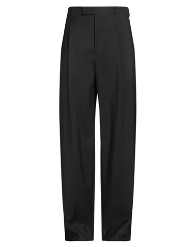 Dior Man Pants Black Size 32 Virgin Wool, Mohair Wool