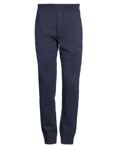 Dior Man Pants Blue Size S Cotton, Cashmere