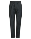 Dior Man Pants Charcoal Size 30 Virgin Wool, Mohair Wool In Black