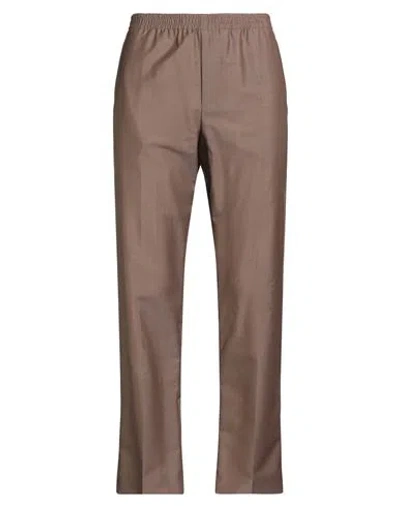 Dior Man Pants Chocolate Brown Size 36 Virgin Wool, Mohair Wool