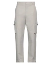 Dior Man Pants Grey Size 34 Cotton In Multi