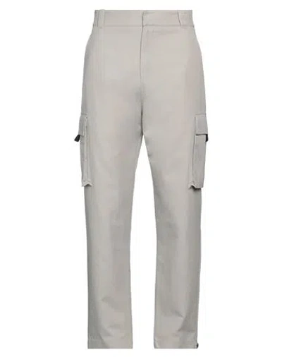 Dior Man Pants Grey Size 34 Cotton In Multi