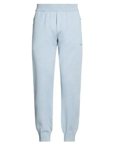 Dior Man Pants Sky Blue Size Xl Cotton, Cashmere