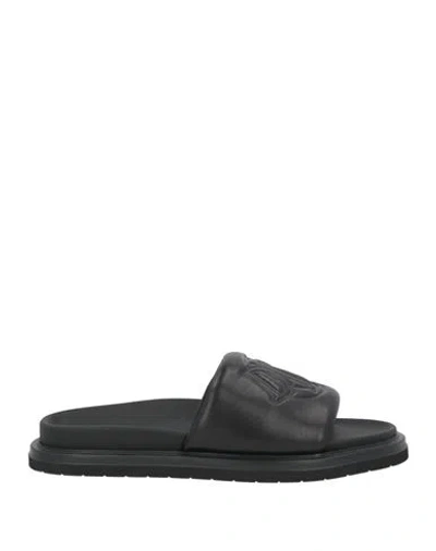 Dior Man Sandals Black Size 9 Calfskin