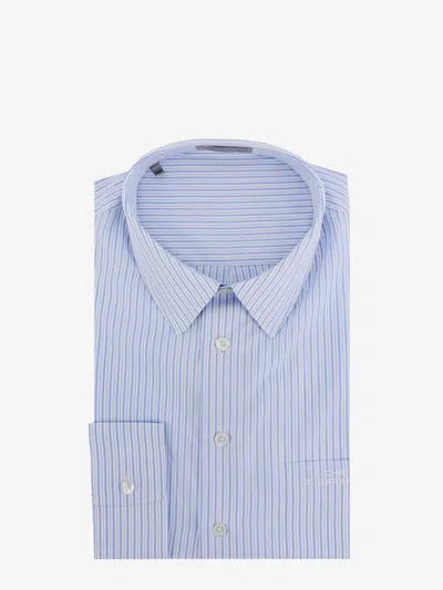 Dior Man Shirt Man Blue Shirts