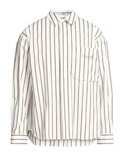 Dior Man Shirt White Size 15 ¾ Cotton, Polyester