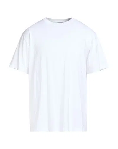 Dior Man T-shirt White Size L Cotton, Viscose
