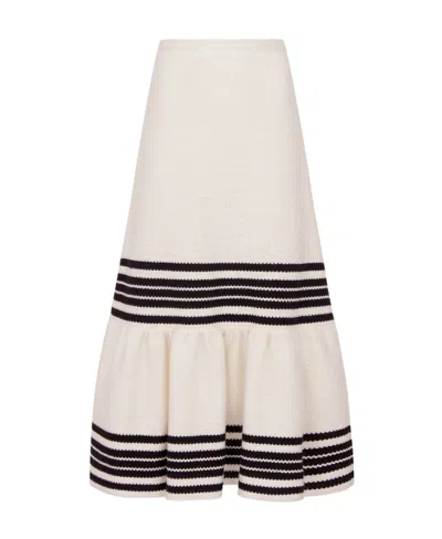 DIOR DIOR TRIM DETAILED SKIRT