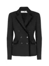Dior Marlène Double-breasted Jacket In Black