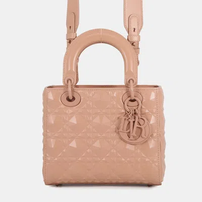 Pre-owned Dior Matt Pink Leather Size Small