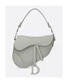 Dior Matte Saddle Shoulder Bag In Gray