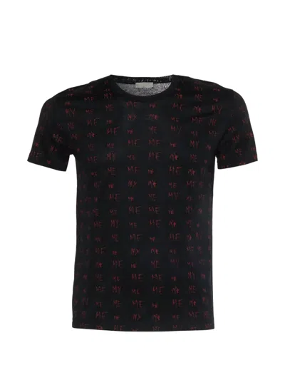 Pre-owned Dior Me My Print T-shirt In Black