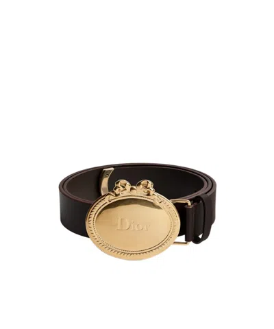 Dior Médaillon Belt In Black