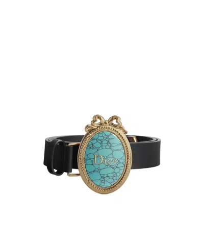 Dior Médaillon Belt In Black