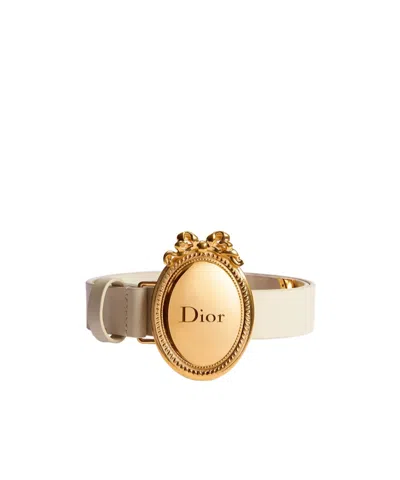 Dior Médaillon Belt In Gold