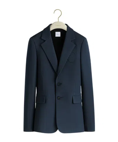 Dior Médaillon Blazer In Blue