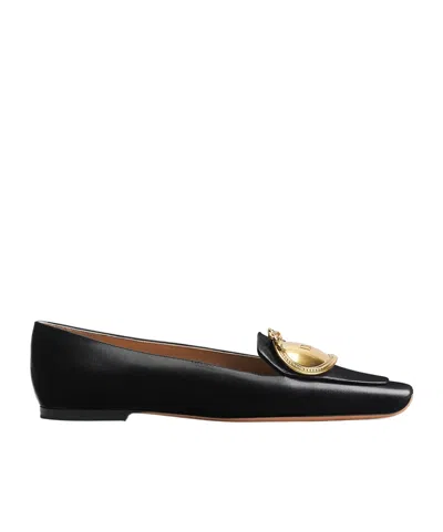 Dior Médaillon Buckle Loafer In Black