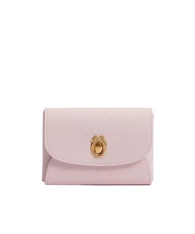 Dior Médaillon Daylily Card Holder In Red