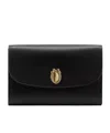 Dior Médaillon Envelope Pouch With Strap In Black