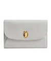 Dior Medaillon Envelope Pouch With Strap In White