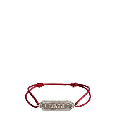 Dior Médaillon Heart Bracelet In Red