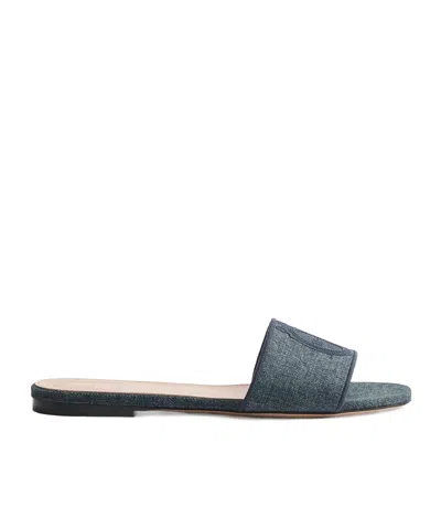 Dior Médaillon Slide In Blue