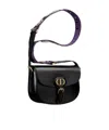Dior Medium Bobby Shoulder Bag In Black
