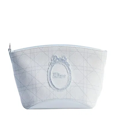 Dior Medium  Blooming Pouch In White