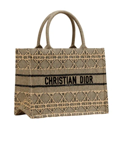 Dior Medium  Book Tote In Green