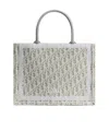 Dior Medium  Book Tote With Strap In Pattern