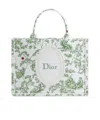 Dior Medium  Book Tote With Strap In Multi
