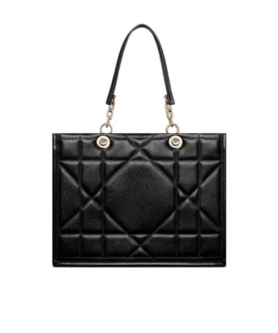 Dior Medium  Essential Handbag In Black