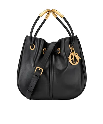 Dior Medium  Nolita Shoulder Bag In Black