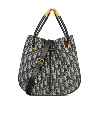 Dior Medium  Nolita Shoulder Bag In Black