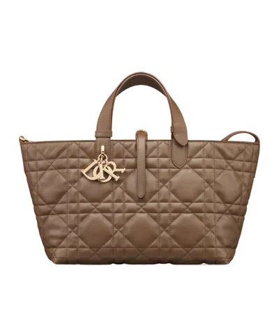 Dior Medium  Toujours Bag In Brown
