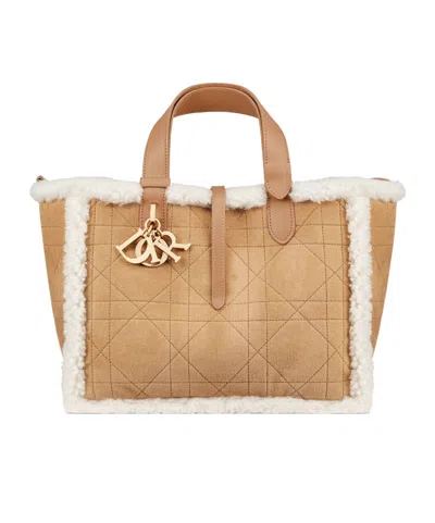 Dior Medium  Toujours Bag In Brown