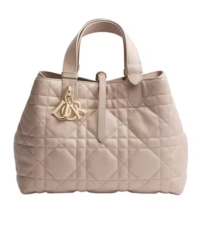 Dior Medium  Toujours Handbag In Neutral