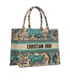 Dior Medium Iviera Book Tote Handbag In Multicolor