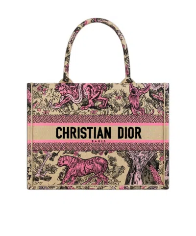 Dior Medium Iviera  Handbag In Multicolor
