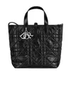 Dior Medium Double Handle Shoulder Bag In Black