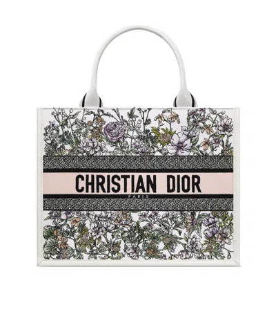 Dior Medium Double Handle Shoulder Bag In Multicolor