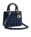 Dior Medium Lady  Shoulder Bag In Black
