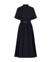 DIOR MEDIUM-LONG DRESS WITH STAND-UP COLLAR